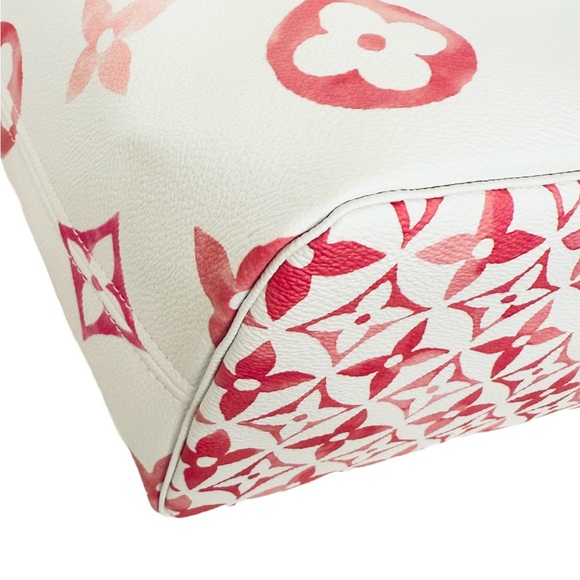 Louis Vuitton By the Pool Monogram Giant Neverfull MM Tote Rose Pink M22980 - Picture 10 of 16